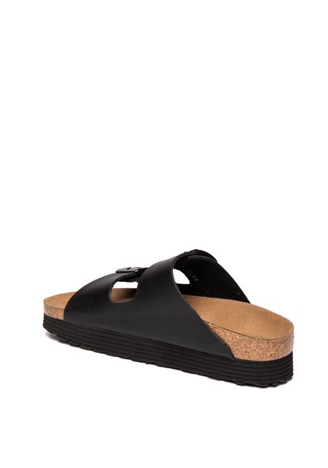 Black arizona grooved sandal BIRKENSTOCK | ARIZONA GROOVED1018520-BLACK